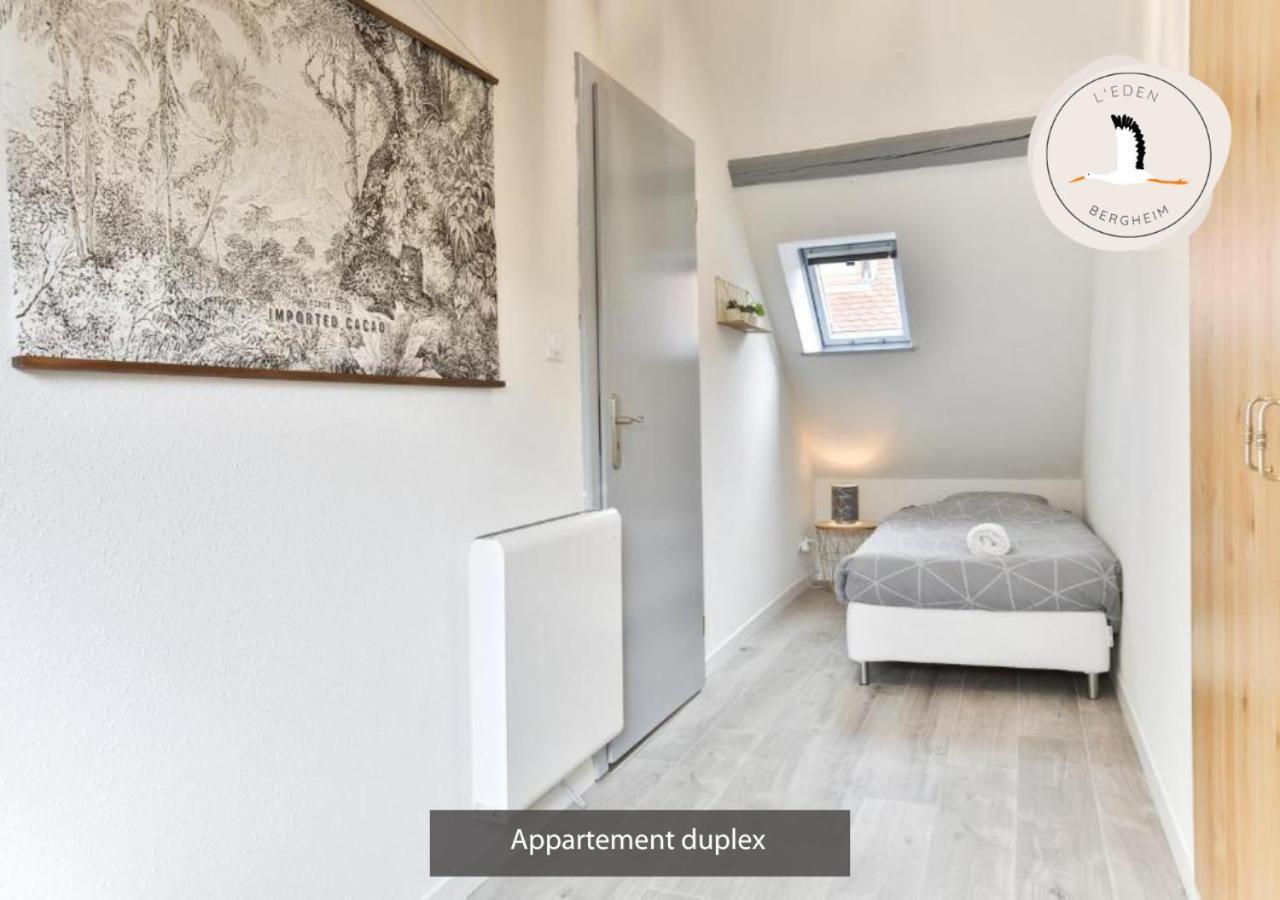 Appartements Duplex 3 Et 4 Personnes - Climatisation - Village Elu Parmi Les "Plus Beaux Villages De France" - Route Des Vins - Centre Alsace Bergheim Exterior foto